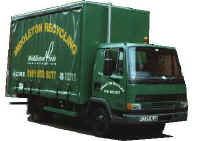 ACRE's collecting truck
